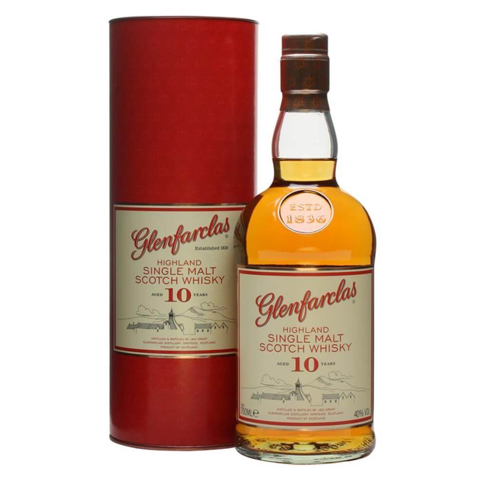 Glenfarclas 10 Year Old Scotch Whisky 70cl